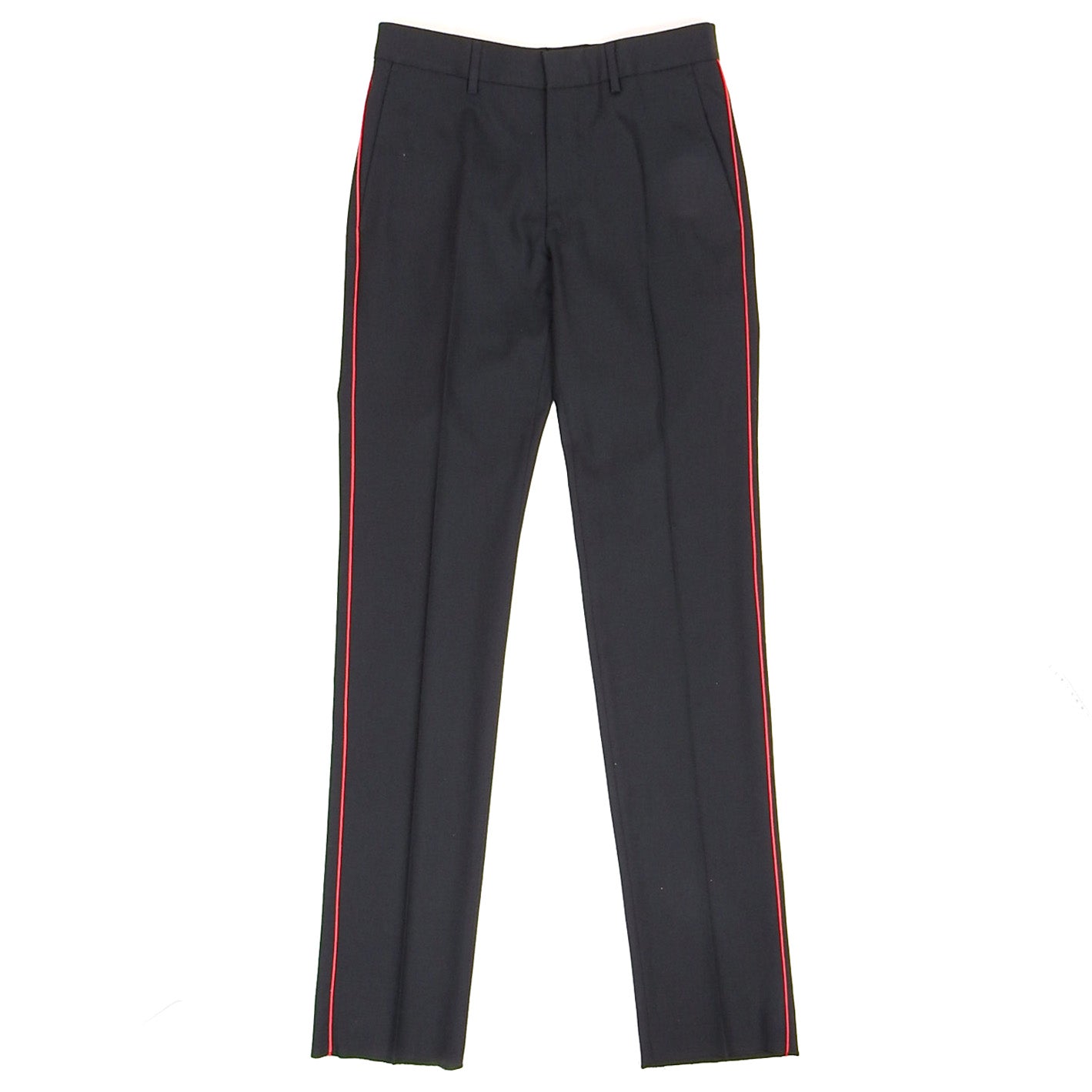 Gucci Black/Red 2 Piece Suit Size 44 R