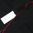 Gucci Black/Red 2 Piece Suit Size 44 R