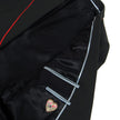 Gucci Black/Red 2 Piece Suit Size 44 R