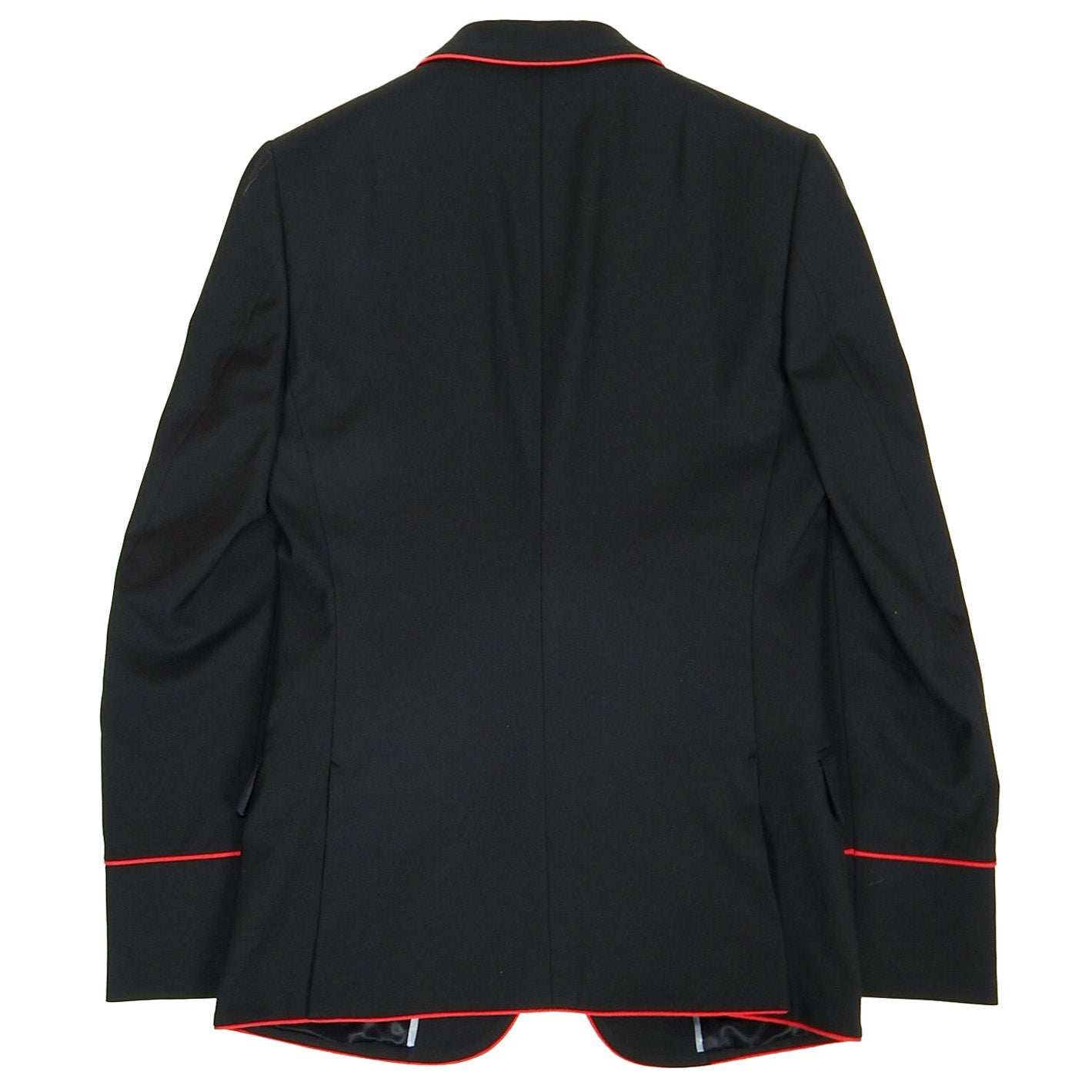 Gucci Black/Red 2 Piece Suit Size 44 R