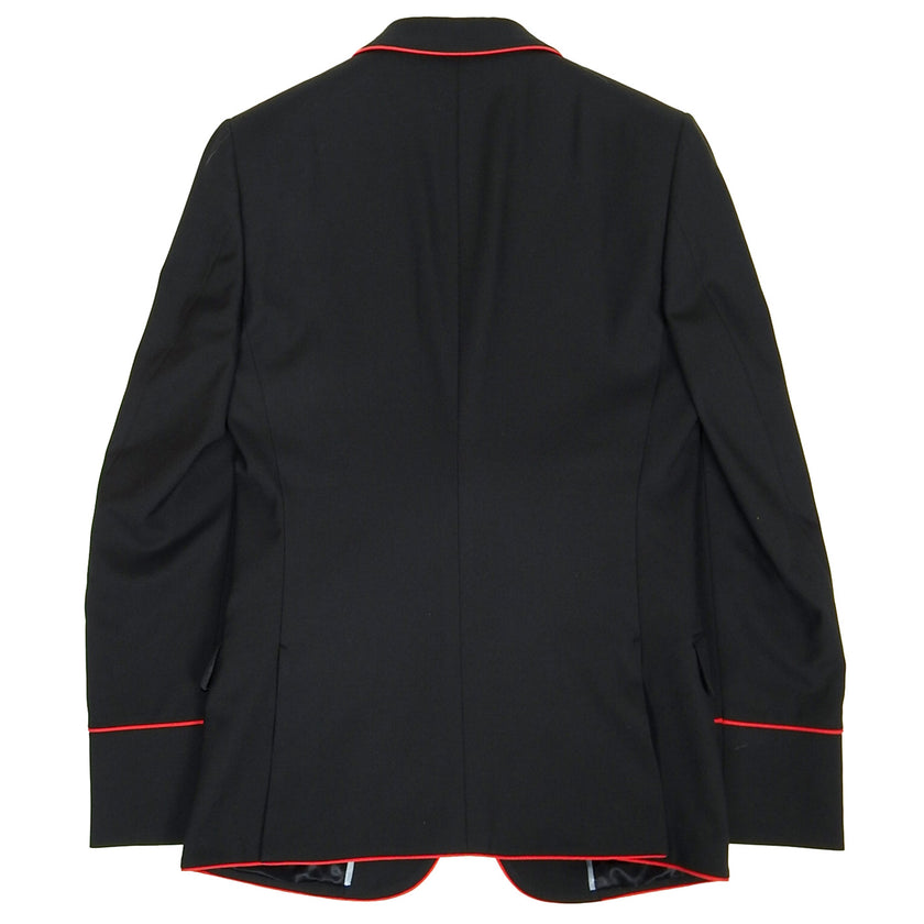 Gucci Black/Red 2 Piece Suit Size 44 R