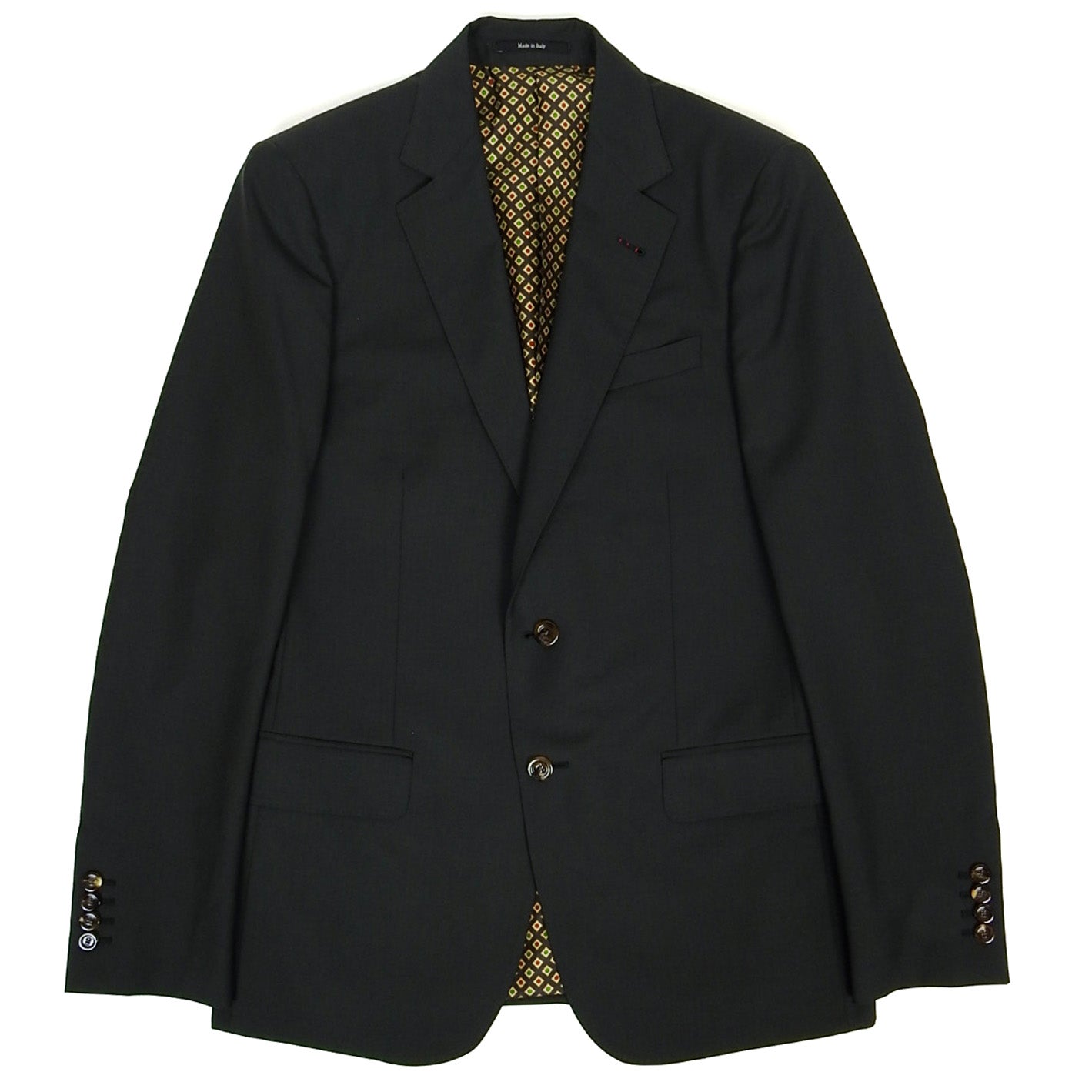 Gucci Dark Green 2 Piece Suit Size 46