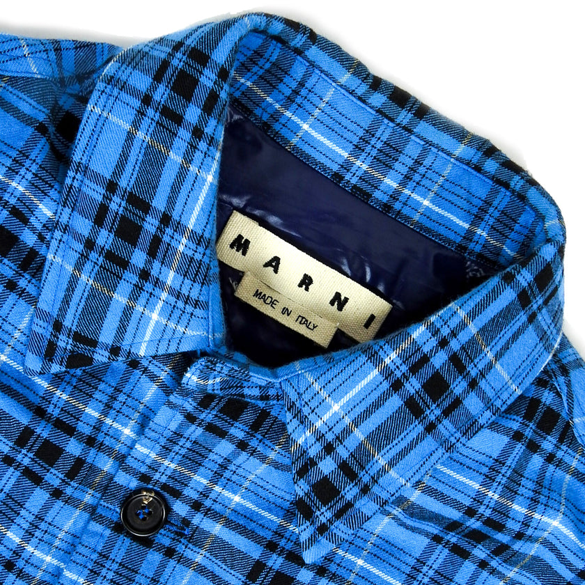 Marni Padded Flannel Jacket Size 48