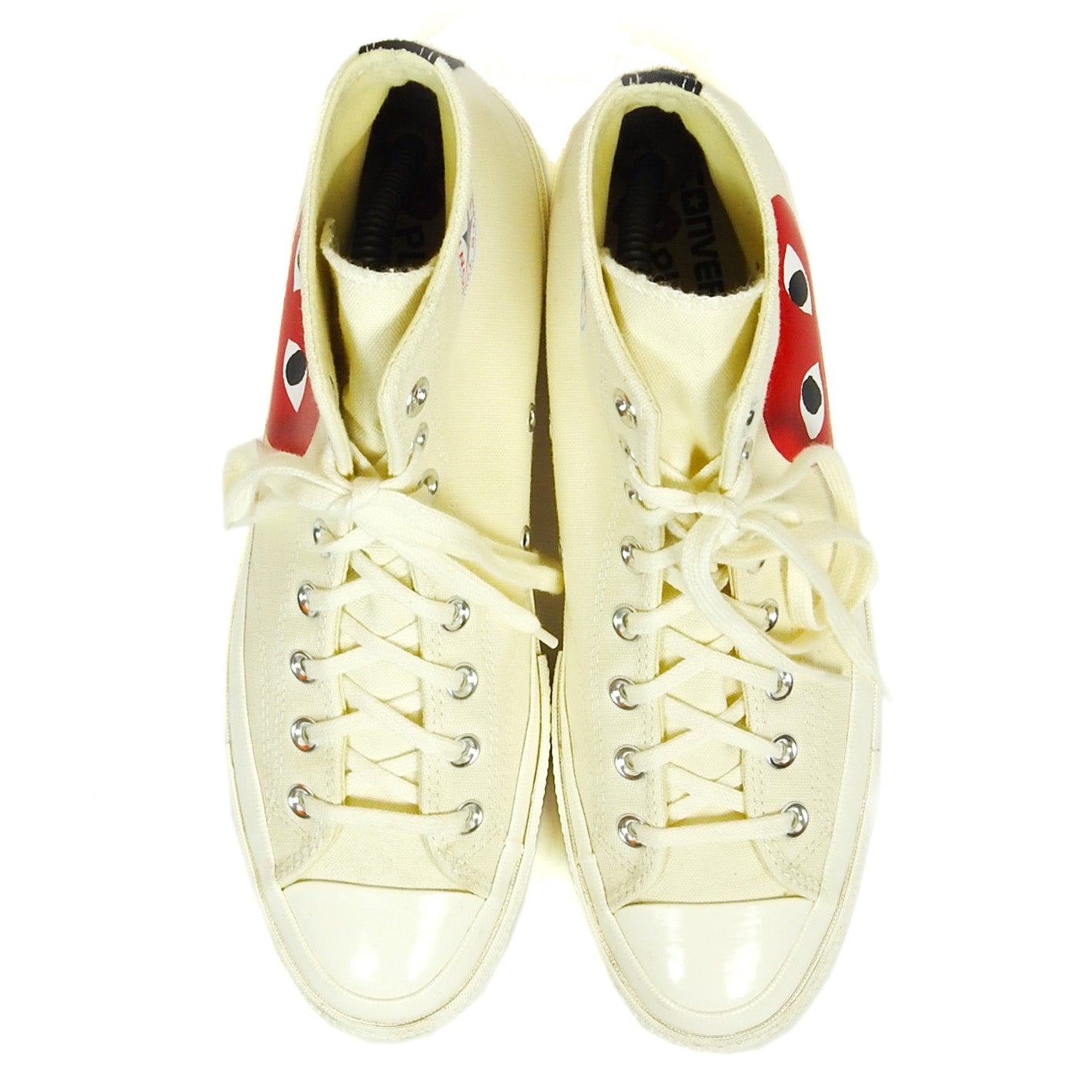Comme Des Garçons PLAY x Converse Chuck 70 High Off White Size 10