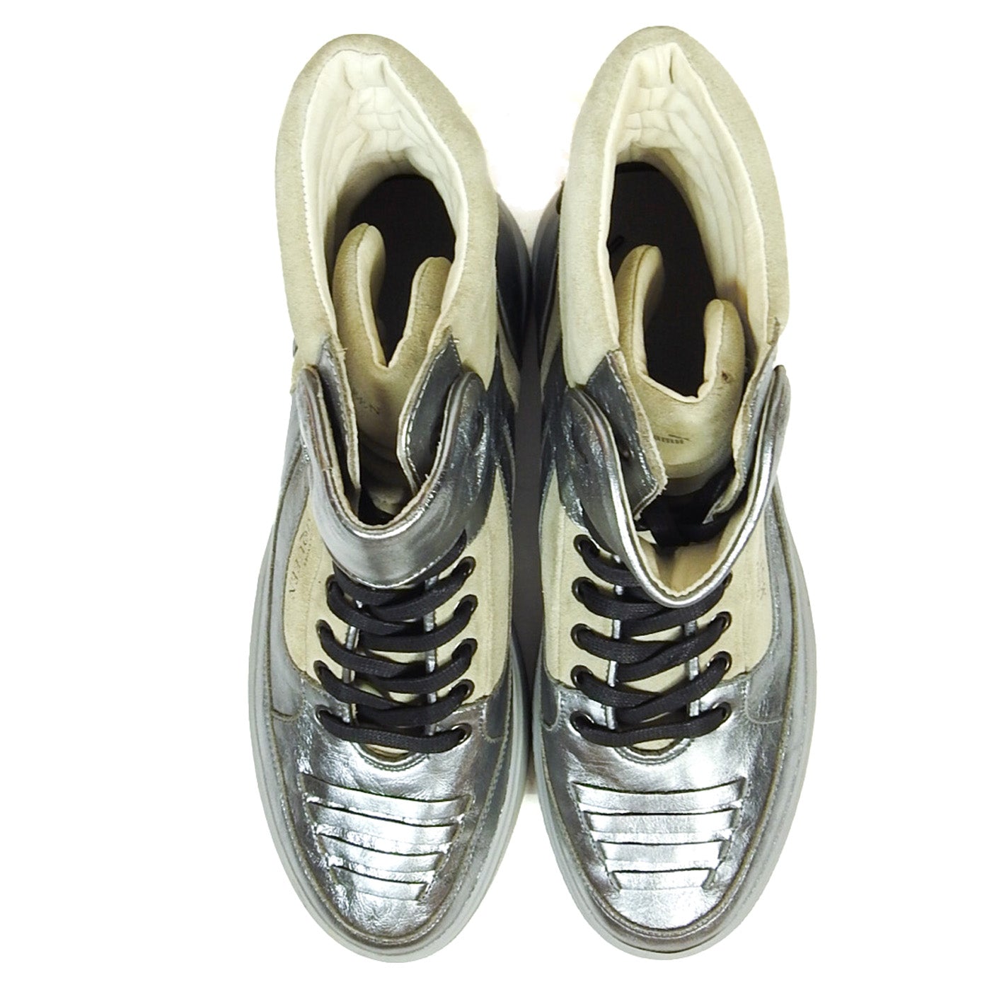 Alexander McQueen High Top Sneakers Grey Size 11