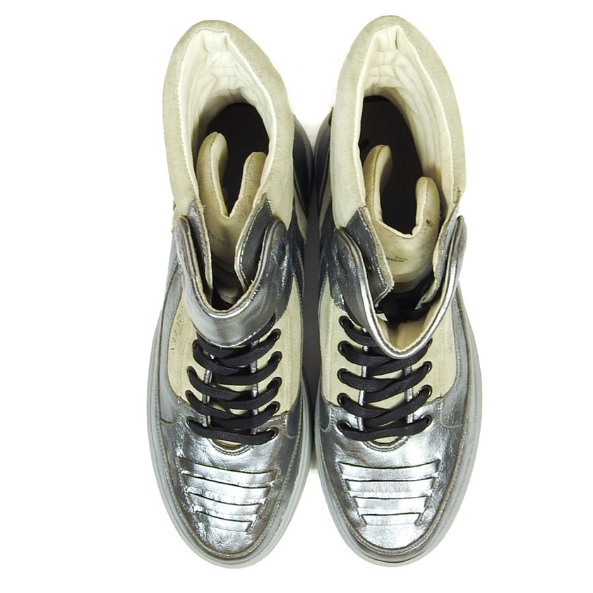 Alexander McQueen High Top Sneakers Grey Size 11