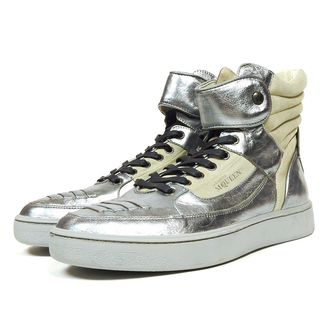 Alexander McQueen High Top Sneakers Grey Size 11