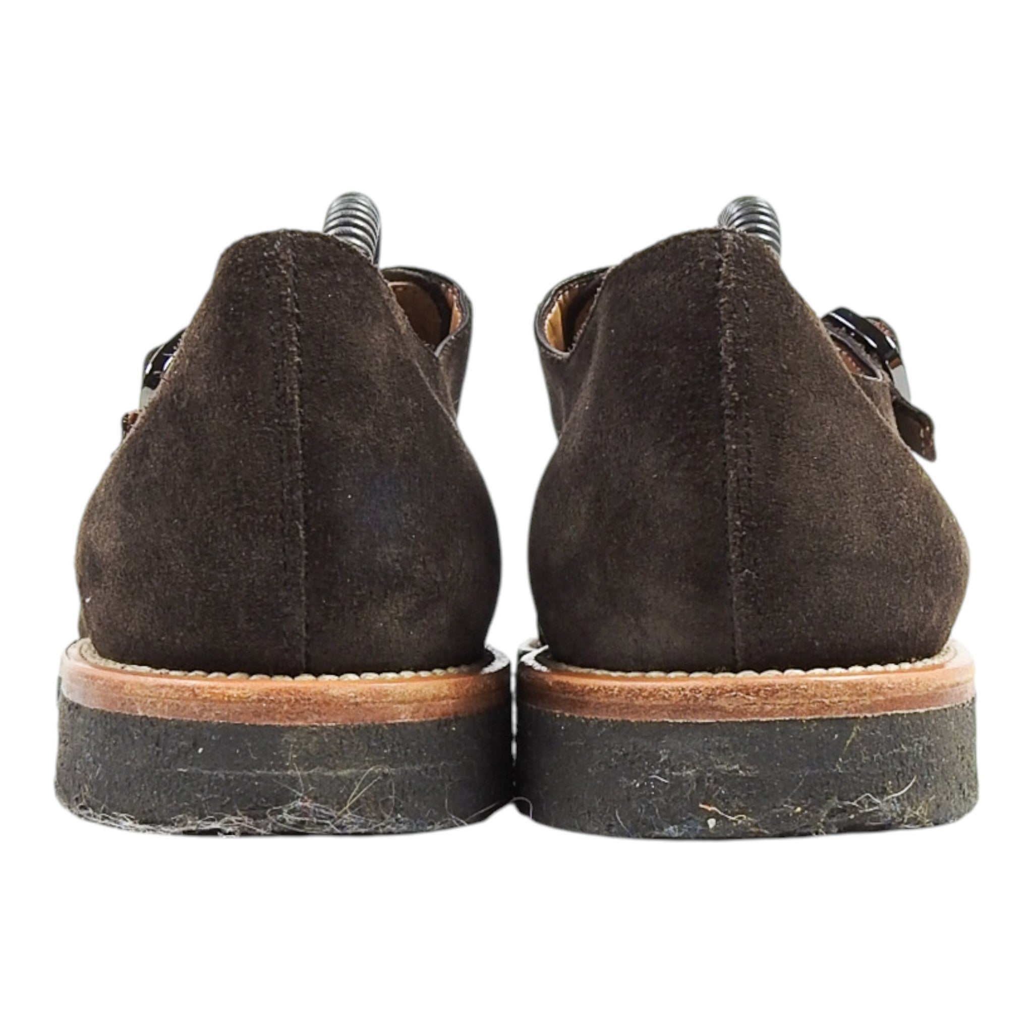 Tod's Suede Monkstrap Shoes Size 9