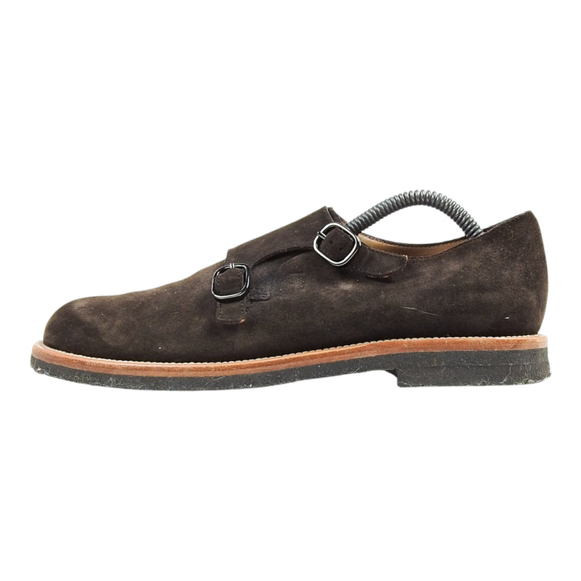 Tod's Suede Monkstrap Shoes Size 9