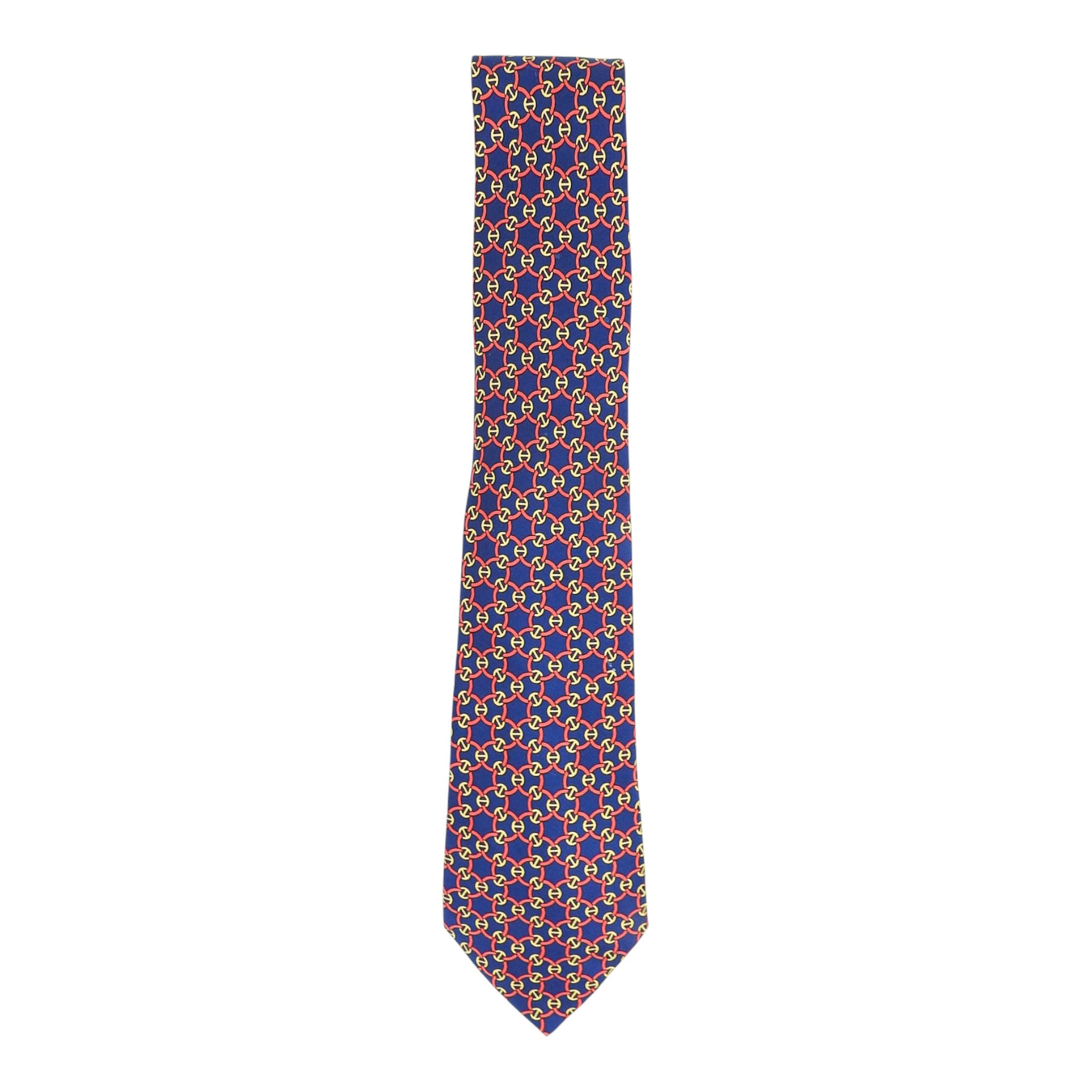 Hermes Primary Colour Pattern Tie