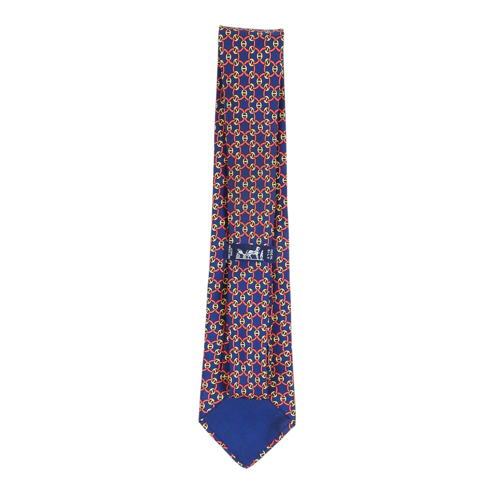 Hermes Primary Colour Pattern Tie