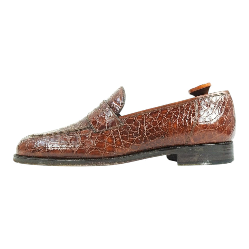 Church's Prima Classe Cracked Leather Loafer Size 9.5