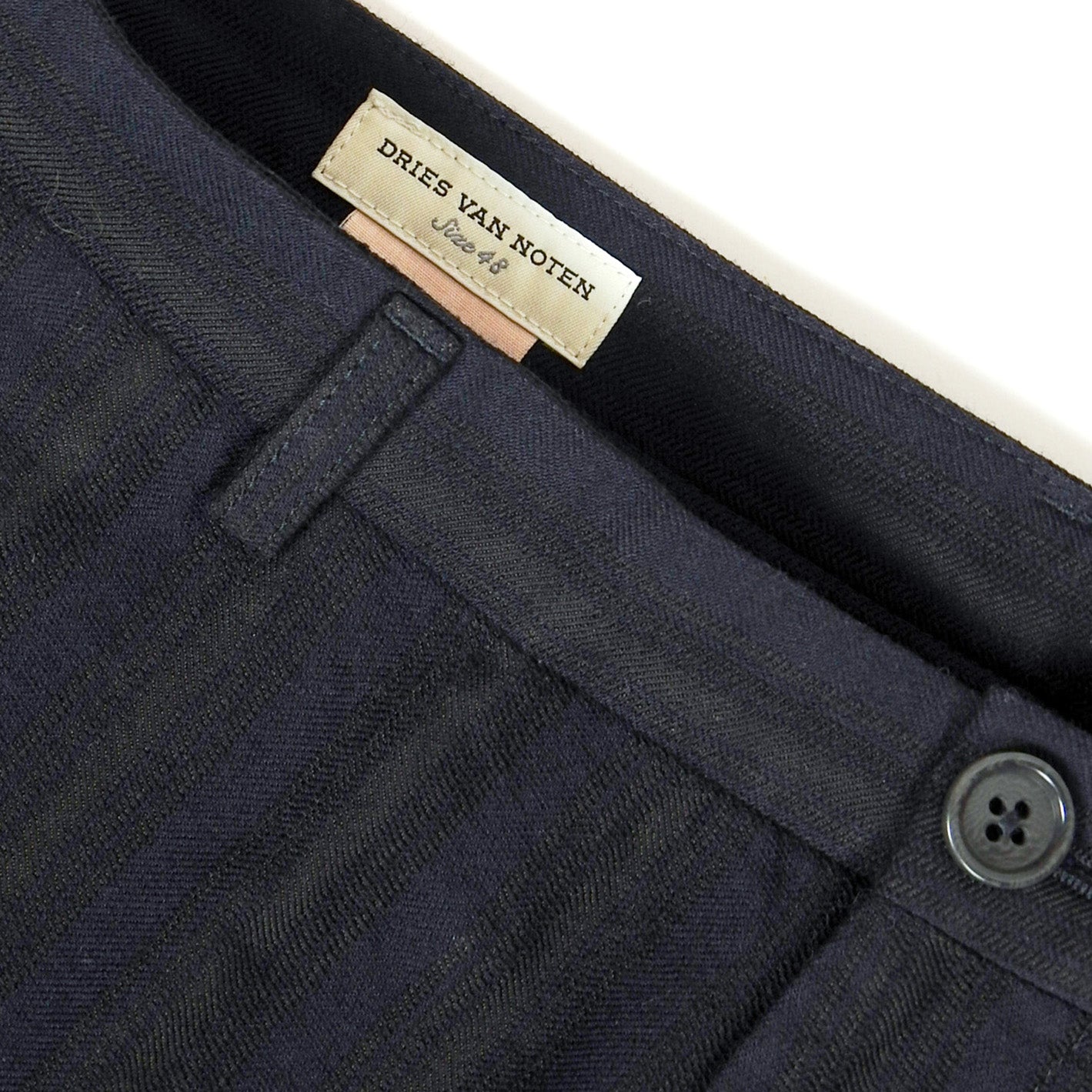 Dries Van Noten Stripe Trousers Size 48