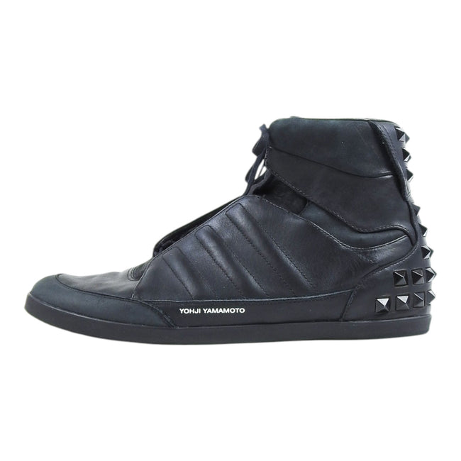 Yohji Yamamoto Y-3 Studded High Top Sneaker Size 11.5