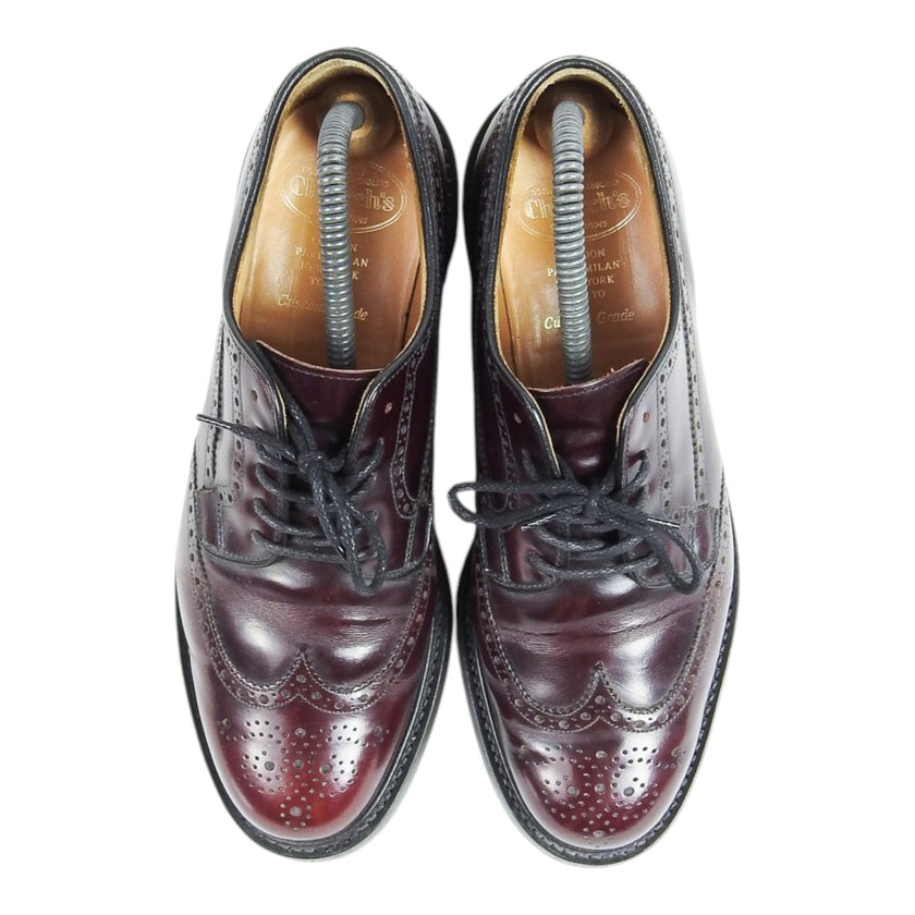 Church's Maroon Brogue Derbies Size 9