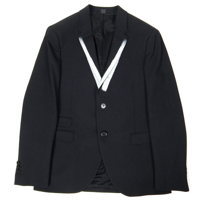 Neil Barrett Painted 2 Piece Suit Size 48