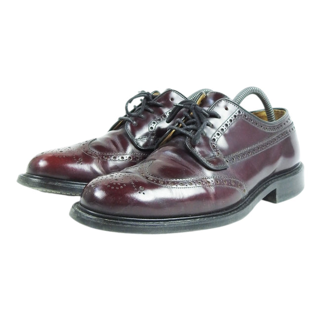 Church's Maroon Brogue Derbies Size 9