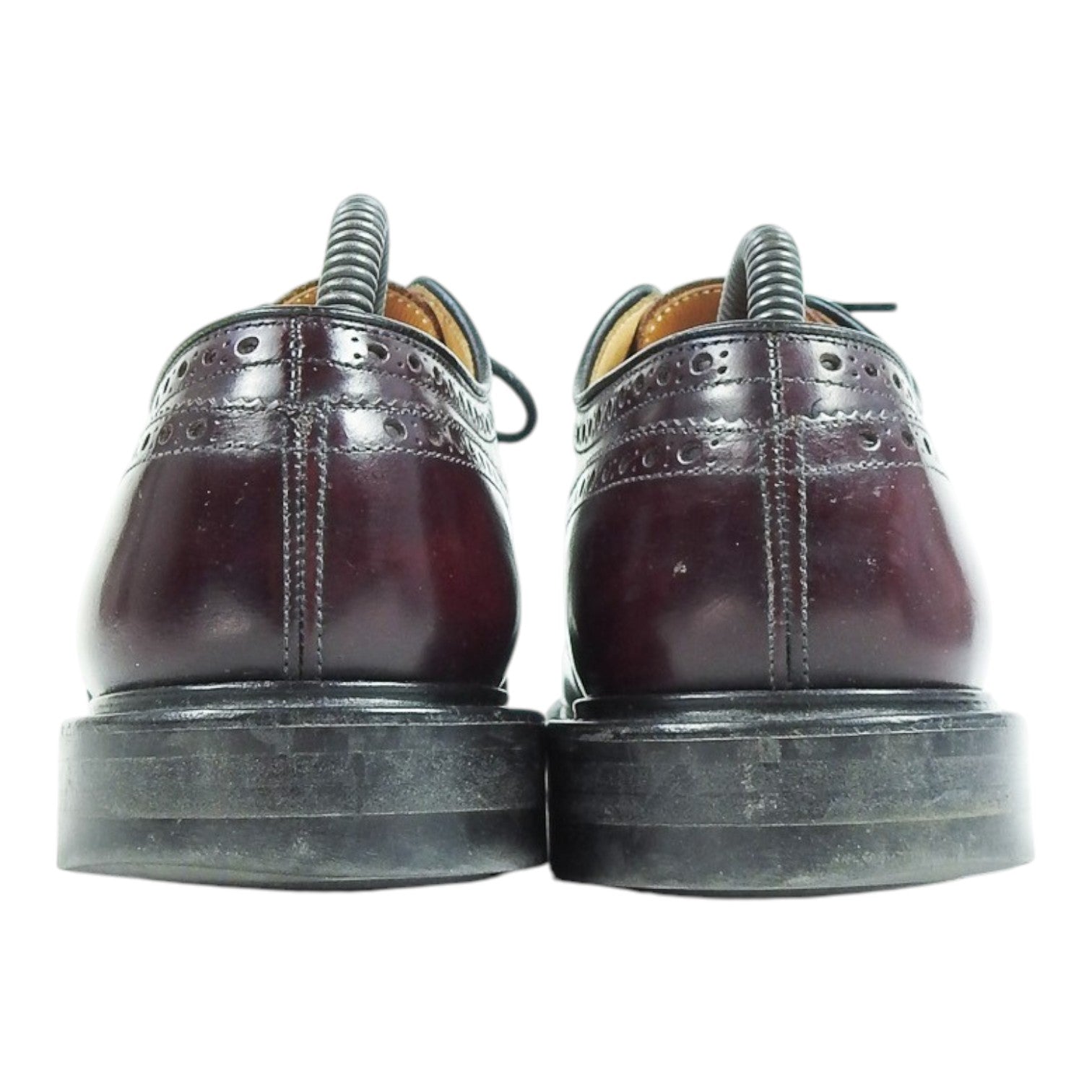 Church's Maroon Brogue Derbies Size 9