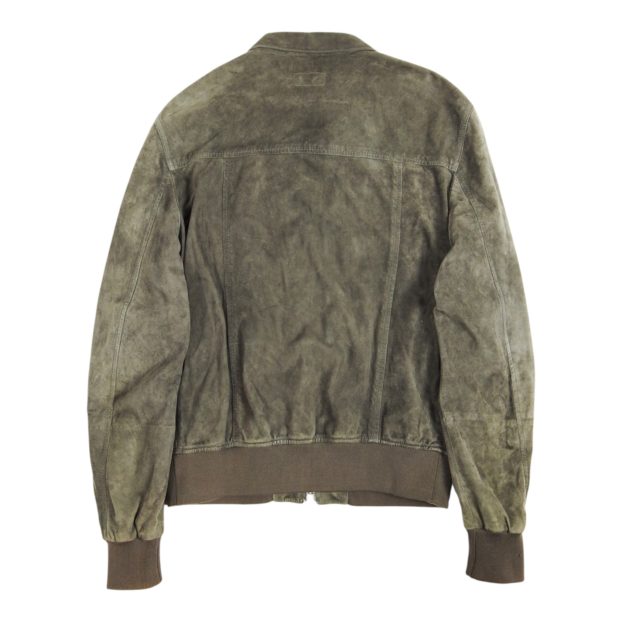 Brunello Cucinelli Suede Bomber Jacket Size Small
