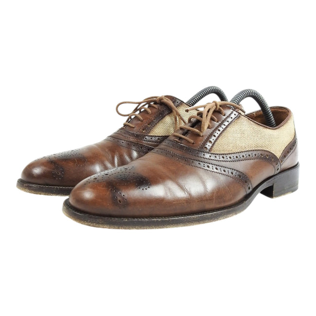 Etro Canvas Detail Derbies Size 41