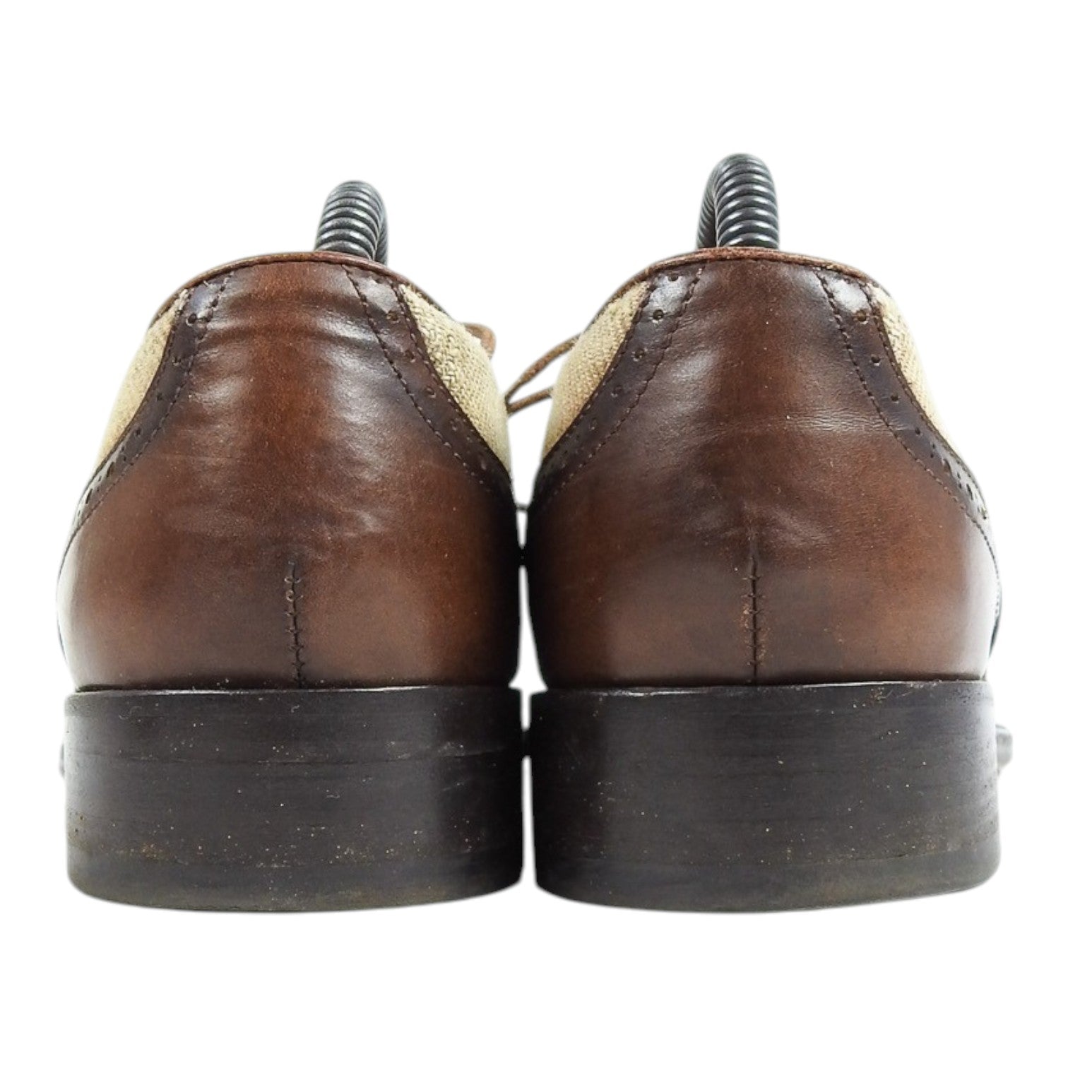 Etro Canvas Detail Derbies Size 41
