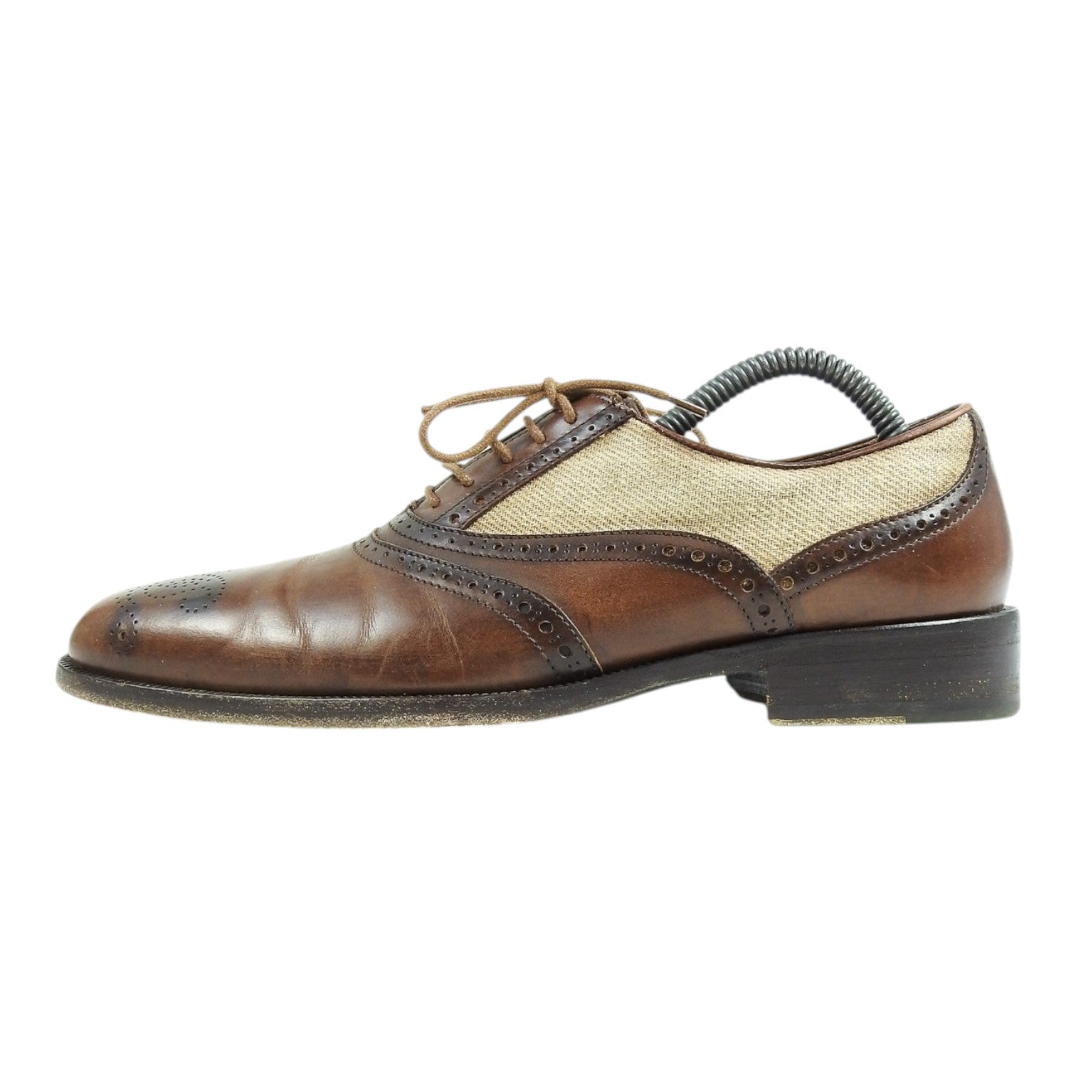 Etro Canvas Detail Derbies Size 41