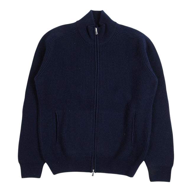 Nome Mockneck Cashmere Zip Sweater Size Medium