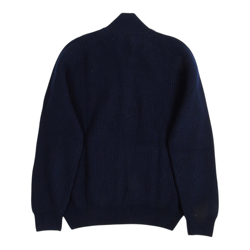 Nome Mockneck Cashmere Zip Sweater Size Medium
