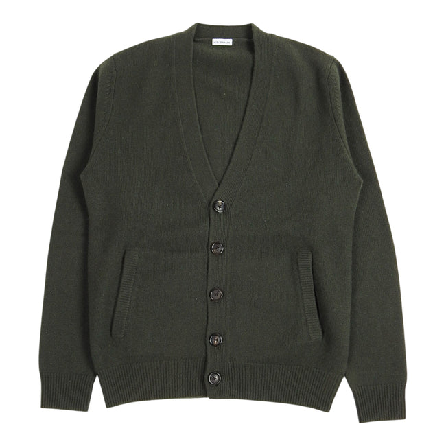 Von Braun Green Cashmere Cardigan Size Small