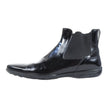 Tod's Patent Leather Chealea Boots Size 9.5