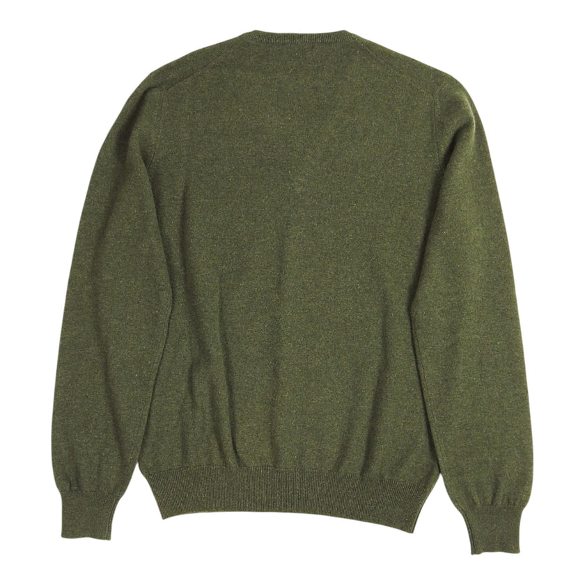 Gran Sasso Cashmere V Neck Sweater Size 50