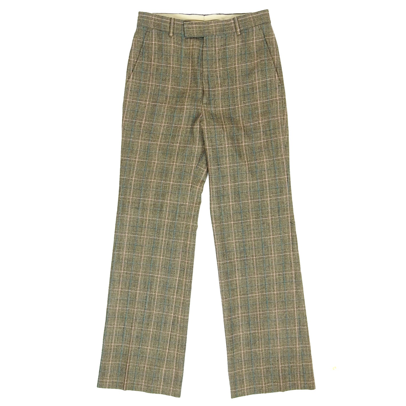 Gucci Plaid Trousers