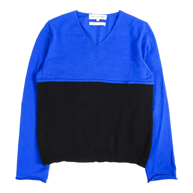 Comme des Garcons Shirt Colourblock Sweater Size Large