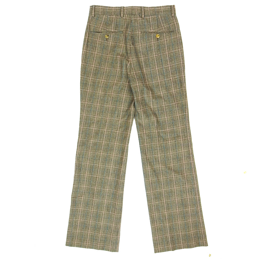 Gucci Plaid Trousers