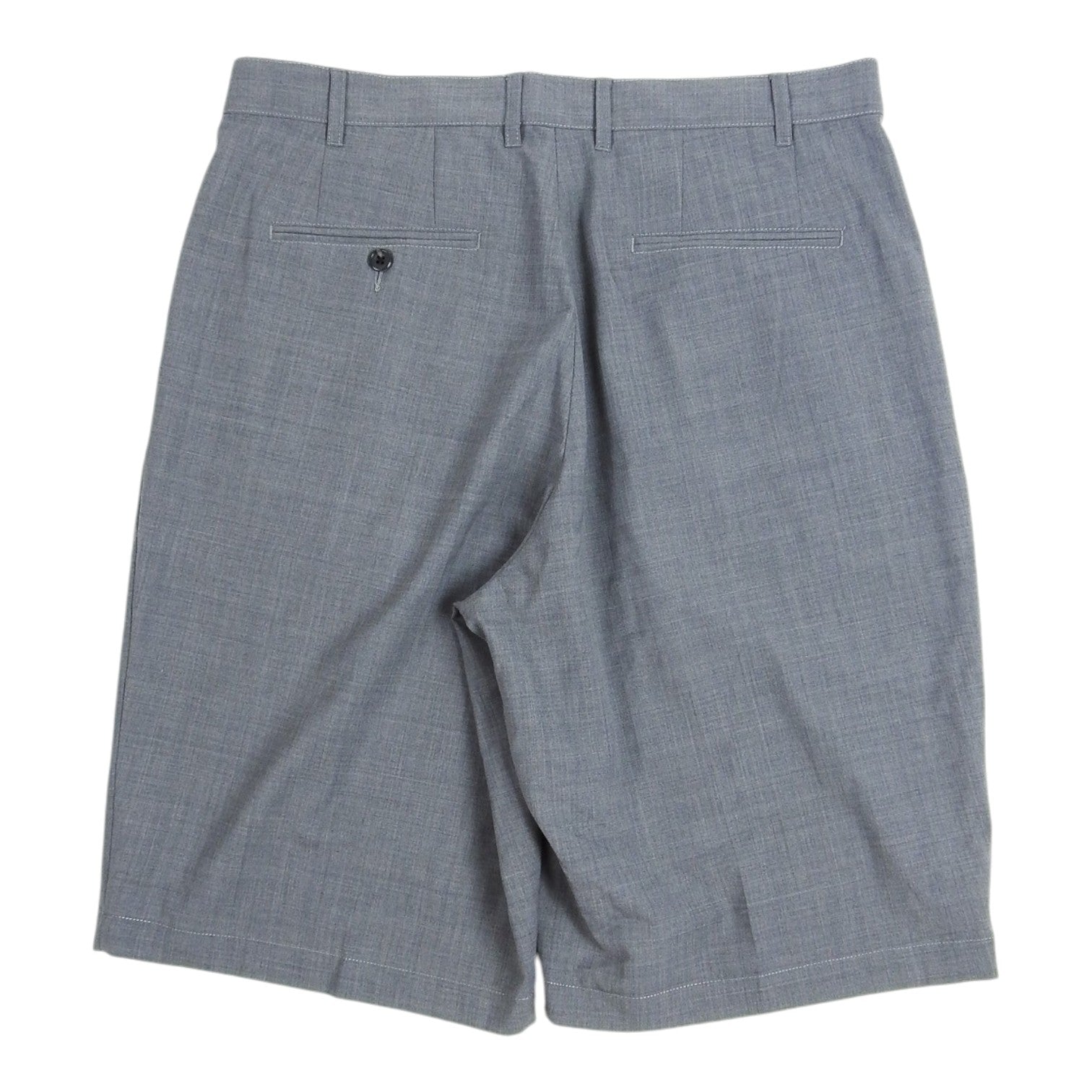 Beams Light Grey Trouser Shorts Size Large