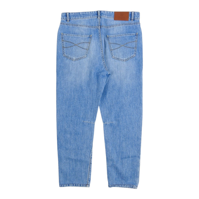 Brunello Cucinelli Light Wash Jeans Size 48