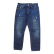 Brunello Cucinelli Dark Wash Distressed Jeans Size 48