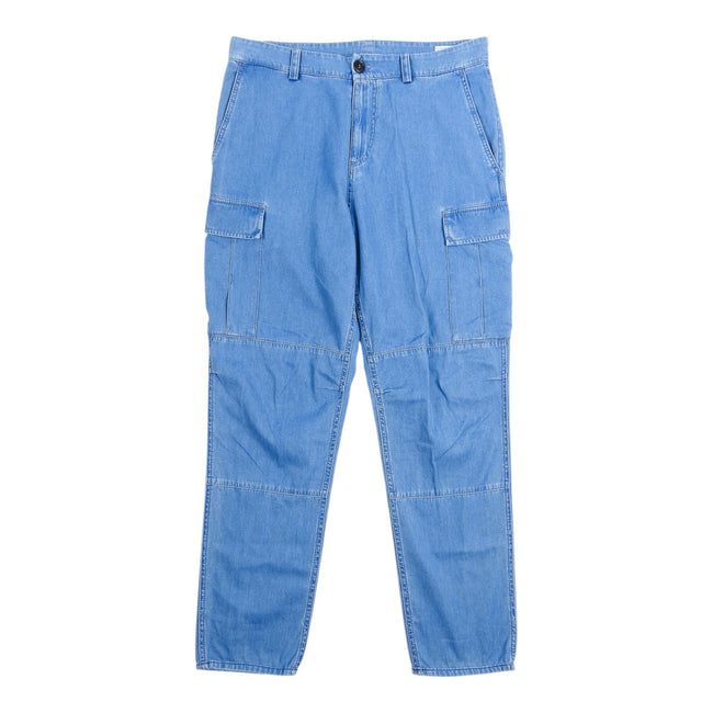 Brunello Cucinelli Chambray Cargos Size 48