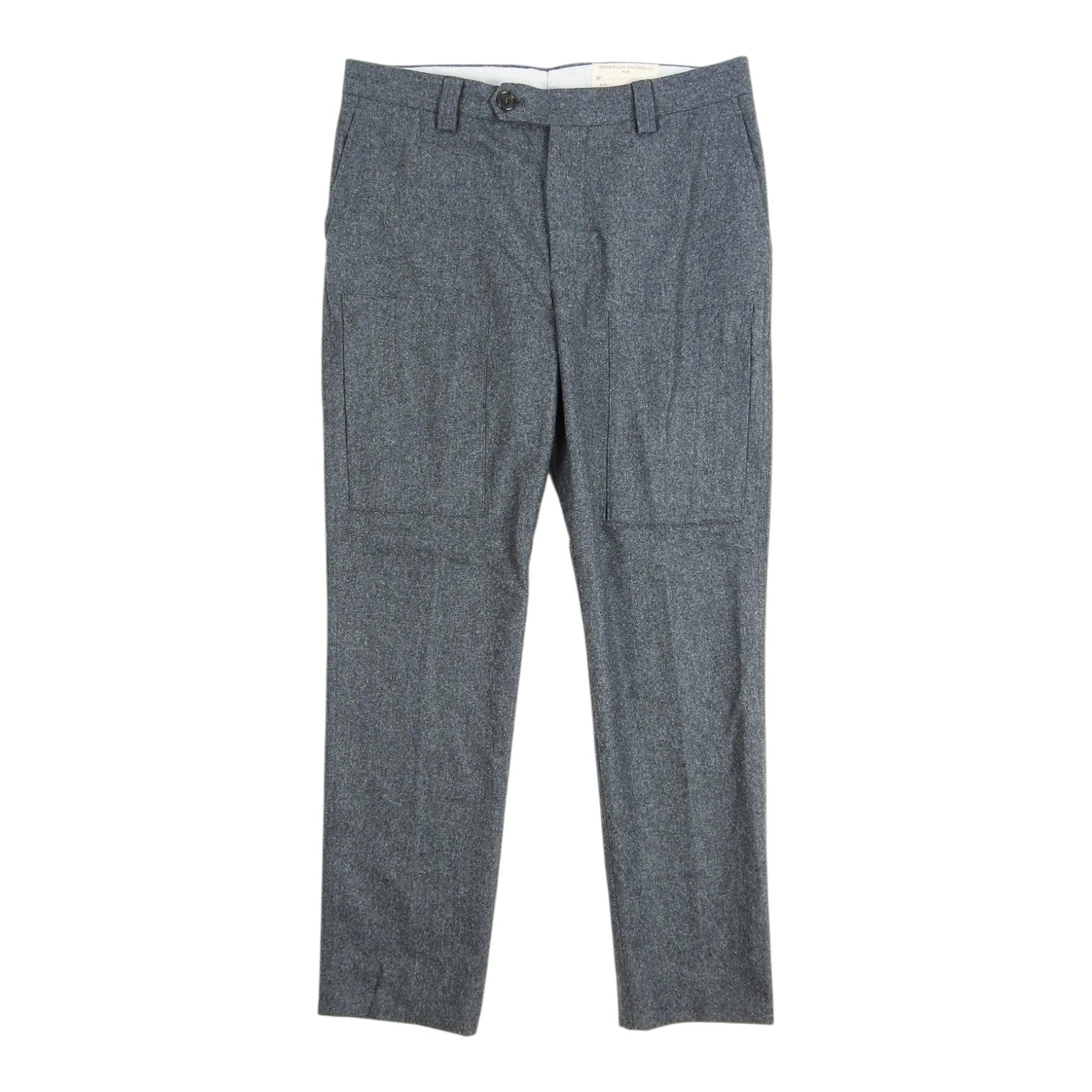 Brunello Cucinelli Grey Sleek Cargos Size 50