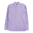 Tom Ford Striped Purple Shirt Size 42