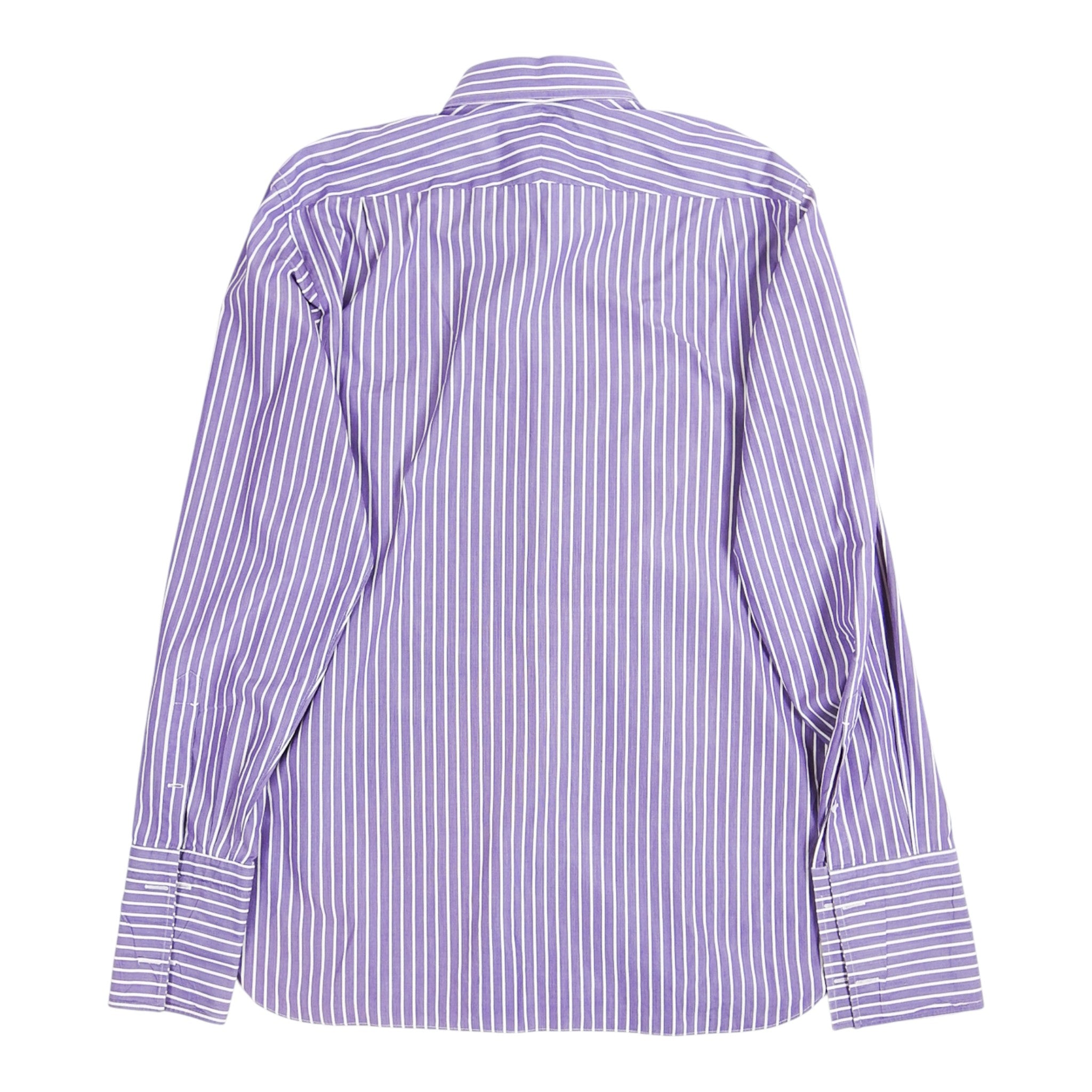 Tom Ford Striped Purple Shirt Size 42