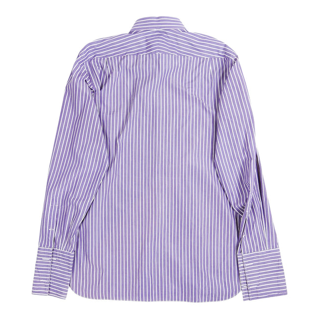 Tom Ford Striped Purple Shirt Size 42