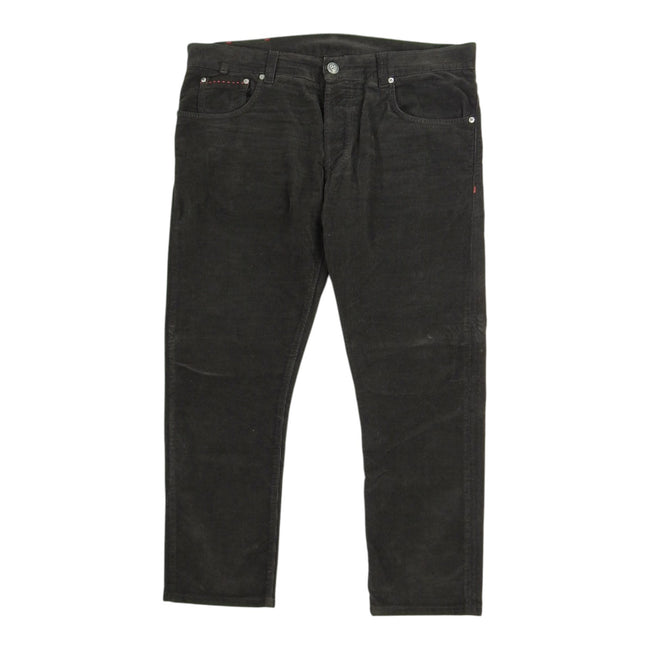 Isaia Brown Corduroy Pants Size 36