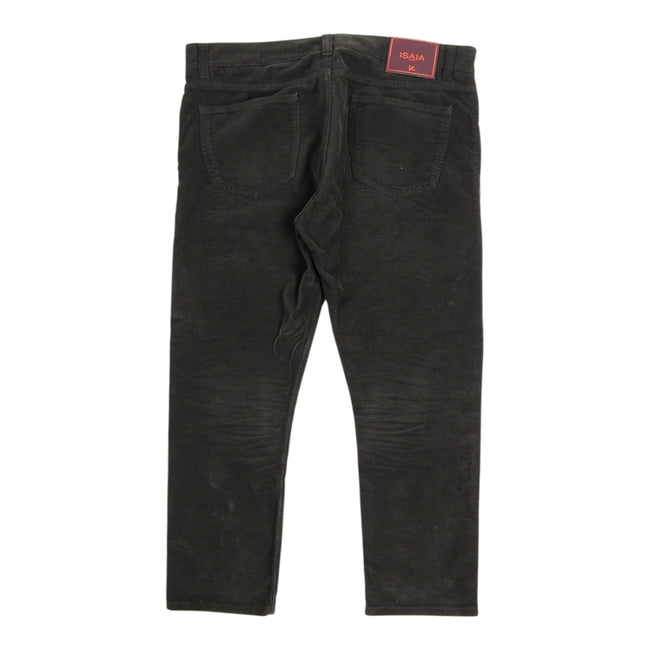 Isaia Brown Corduroy Pants Size 36