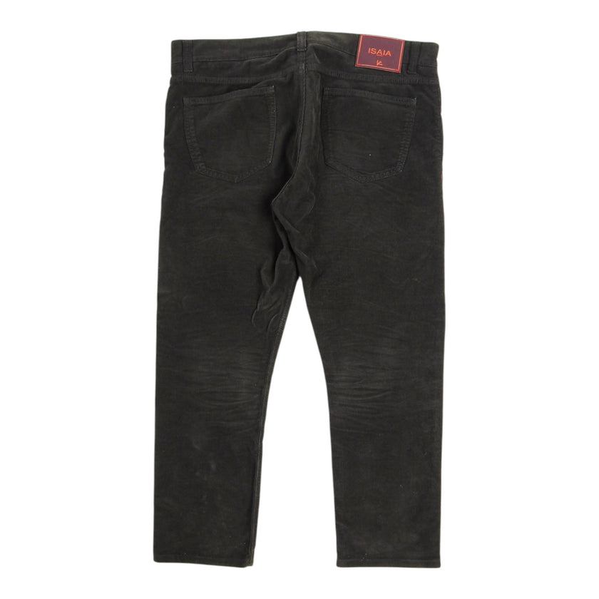 Isaia Brown Corduroy Pants Size 36