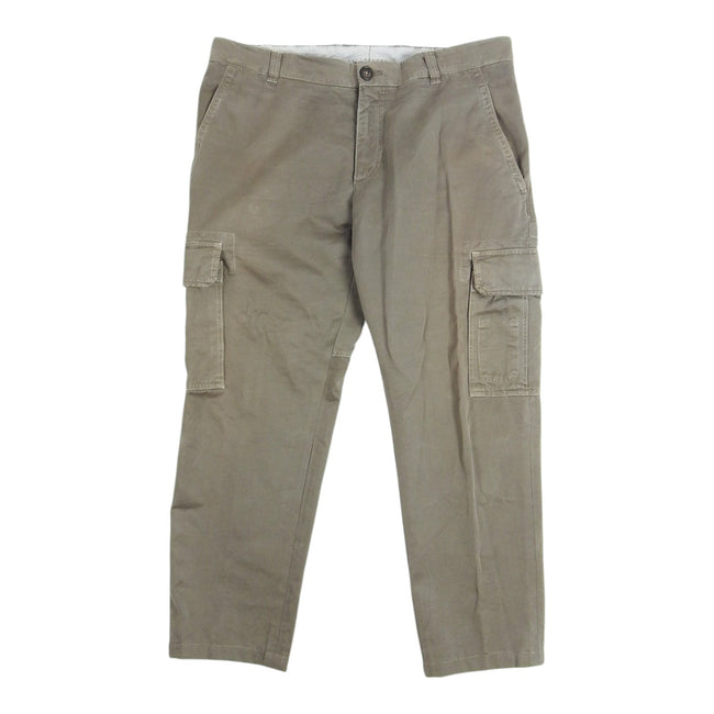 Brunello Cucinelli Brown Cargos Size 52
