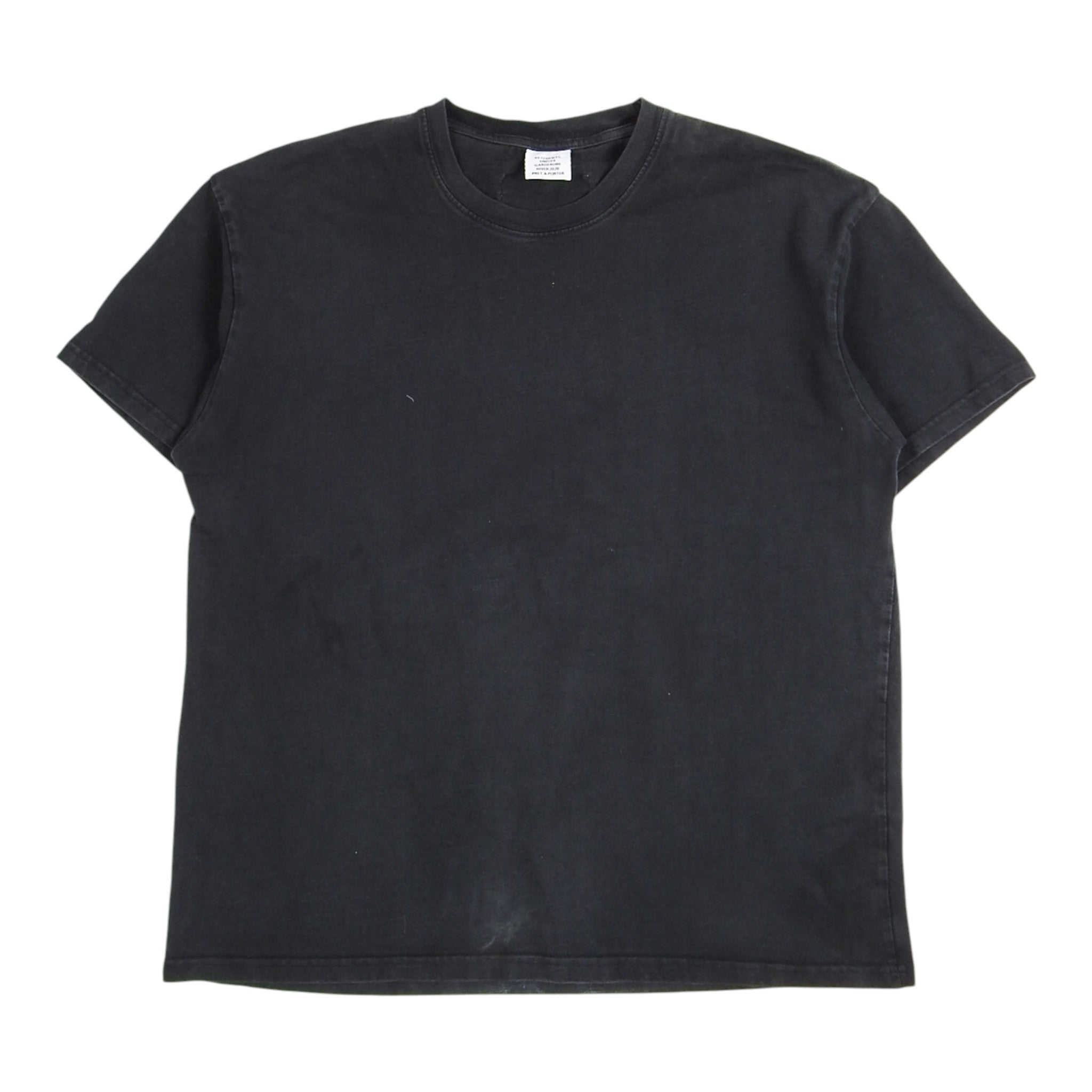 Vetements Black Label T-ShirtSize Large