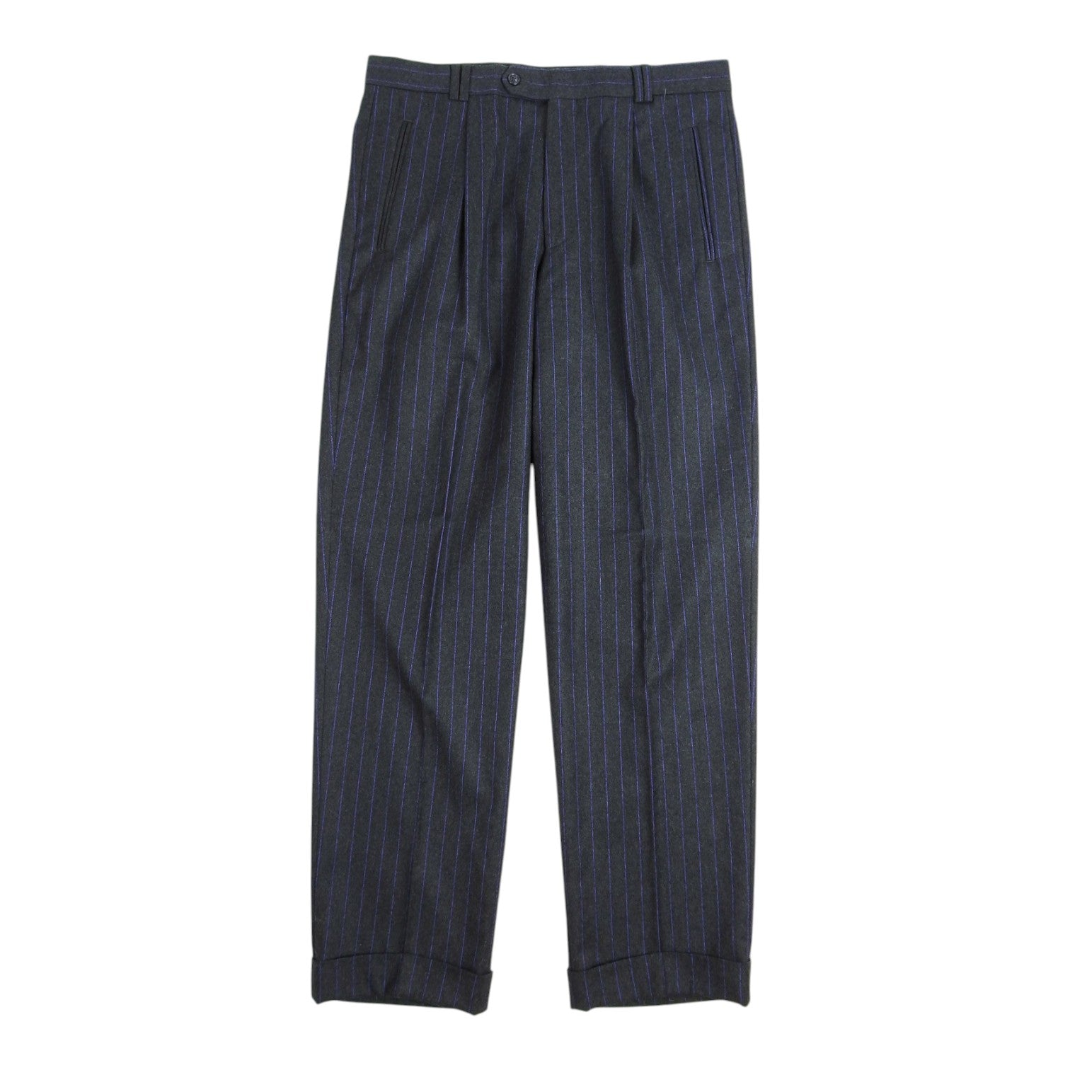 Fendi Purple Pinstripe 2-Piece Suit Size 50