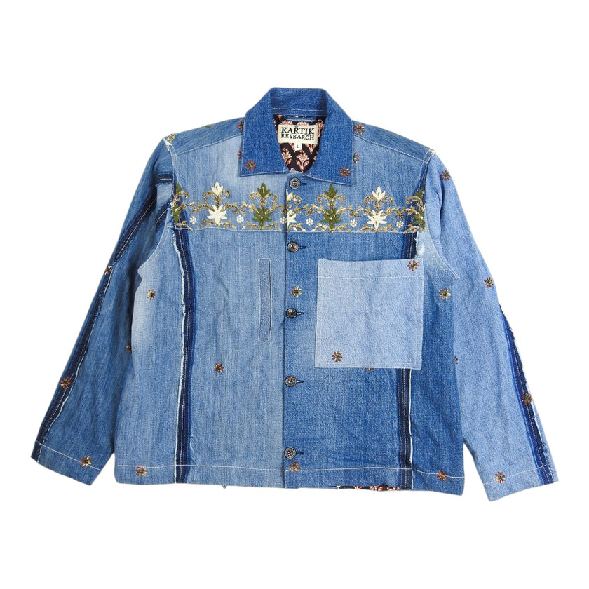 Kartik Research Denim Jacket Size Large