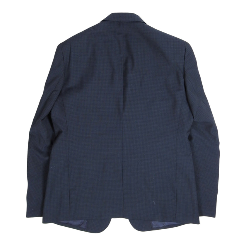 Maison Margiela S/S'14 Navy Mini Check Blazer Size 54